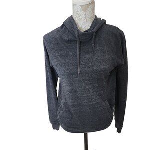 Aritzia TNA Gray Hoodie Sweatshirt Soft Pockets Drawstring Women's XS